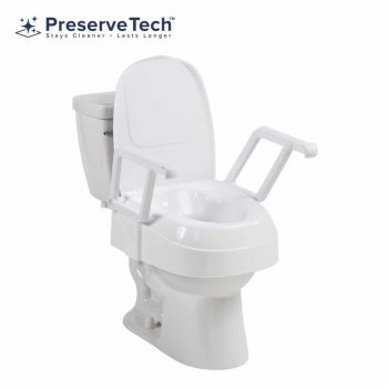 PreserveTech Universal Raised Toilet Seat RTL12C002-WH