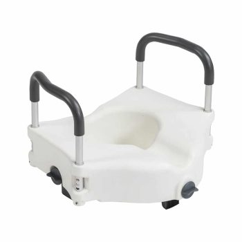 Preservetech secure lock raised toilet seat rtl12c003-wh