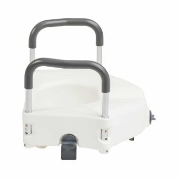 Preservetech secure lock raised toilet seat rtl12c003-wh