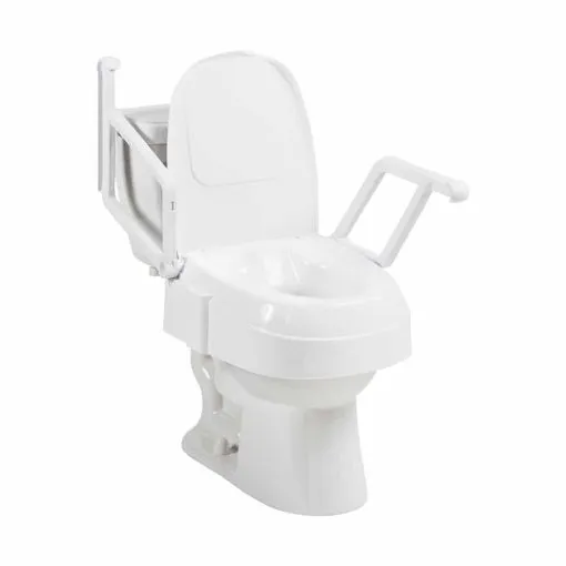 Preservetech universal raised toilet seat rtl12c002-wh