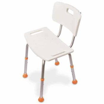 Profilio adjustable bath chair seat with back
