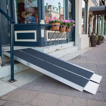 Suitcase advantage series coated ramp in toronto mobility specialties single fold ramp coated ramp