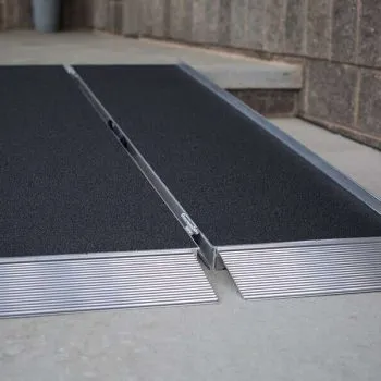 Suitcase advantage series coated ramp in toronto mobility specialties single fold ramp coated ramp