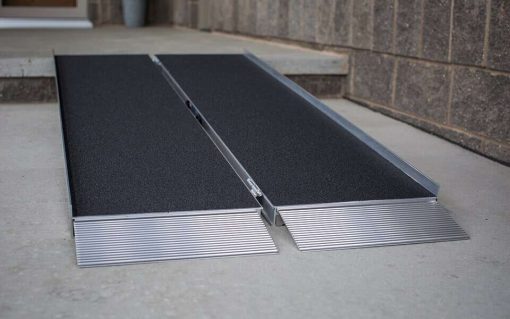 Suitcase advantage series coated ramp in toronto mobility specialties single fold ramp coated ramp