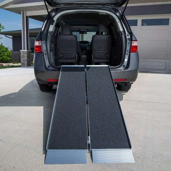 Suitcase Advantage Series Coated Ramp in Toronto Mobility Specialties Single Fold Ramp coated ramp