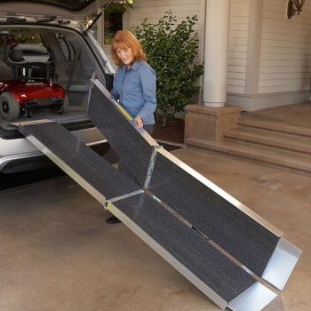 Trifold advantage series ramp in toronto mobility specialties trifold coated ramp trifold advantage series ramp