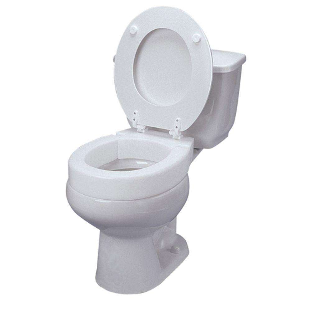 White dmi toilet seat risers 641 2571 0005 64 1000